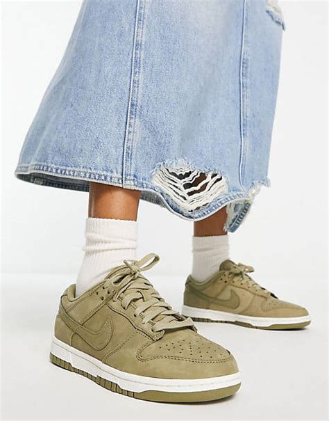 olivgrüne schuhe nike|Nike – Dunk Low – Hochwertige Sneaker in neutralem .